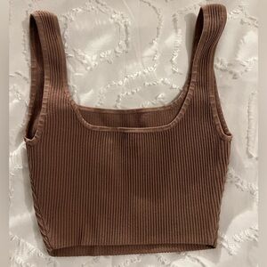 Aritzia, Babaton Sculpt Knit Squareneck Tank